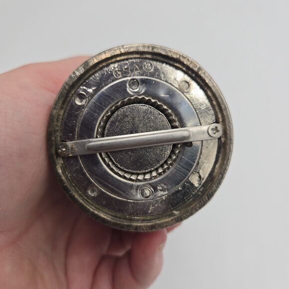 Vintage Century Baroque Silver Plated 5.25" Pepper Grinder Godinger Mill 5 GSA - Picture 6 of 6